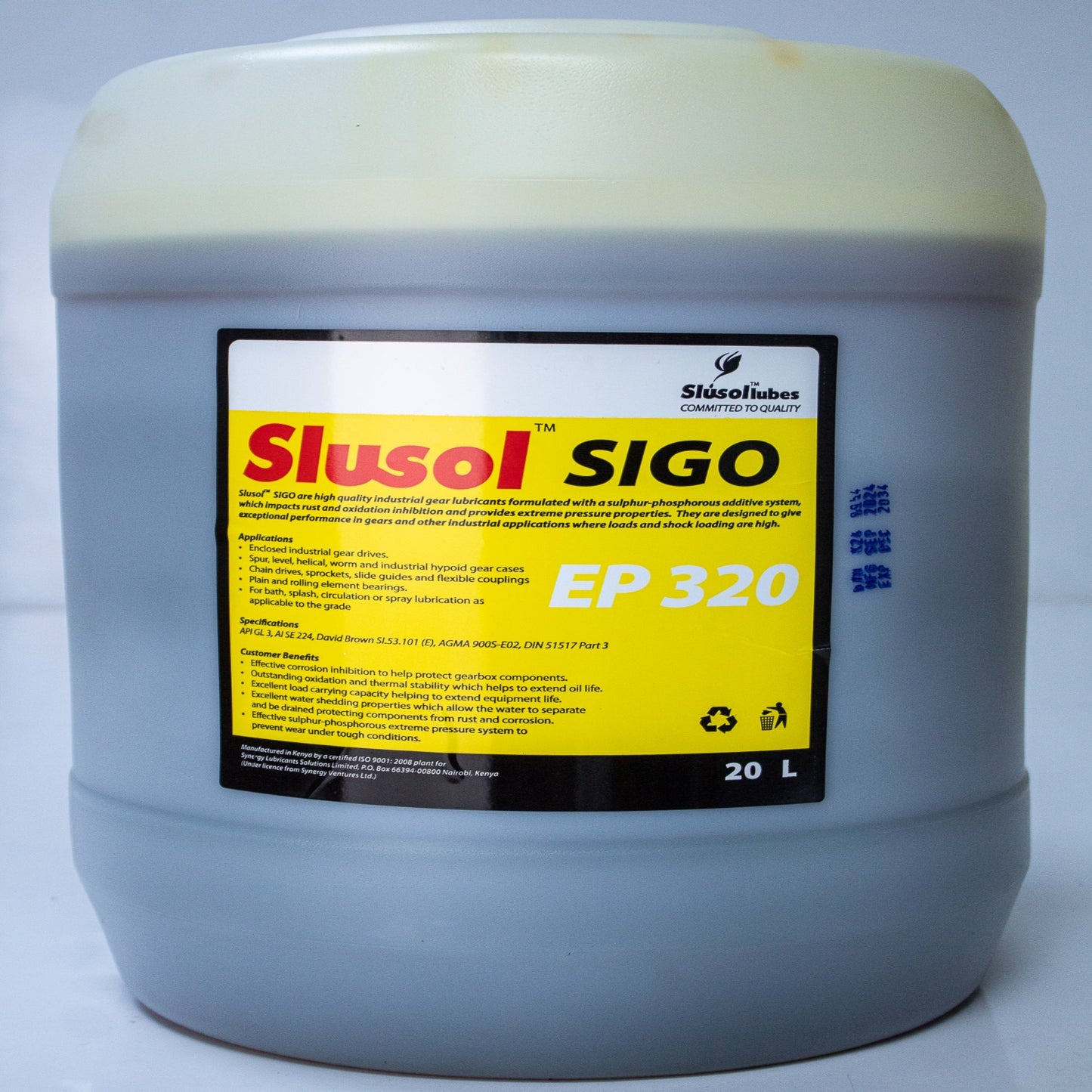 SLUSOL SIGO EP 150, 220, 320, 460, 680