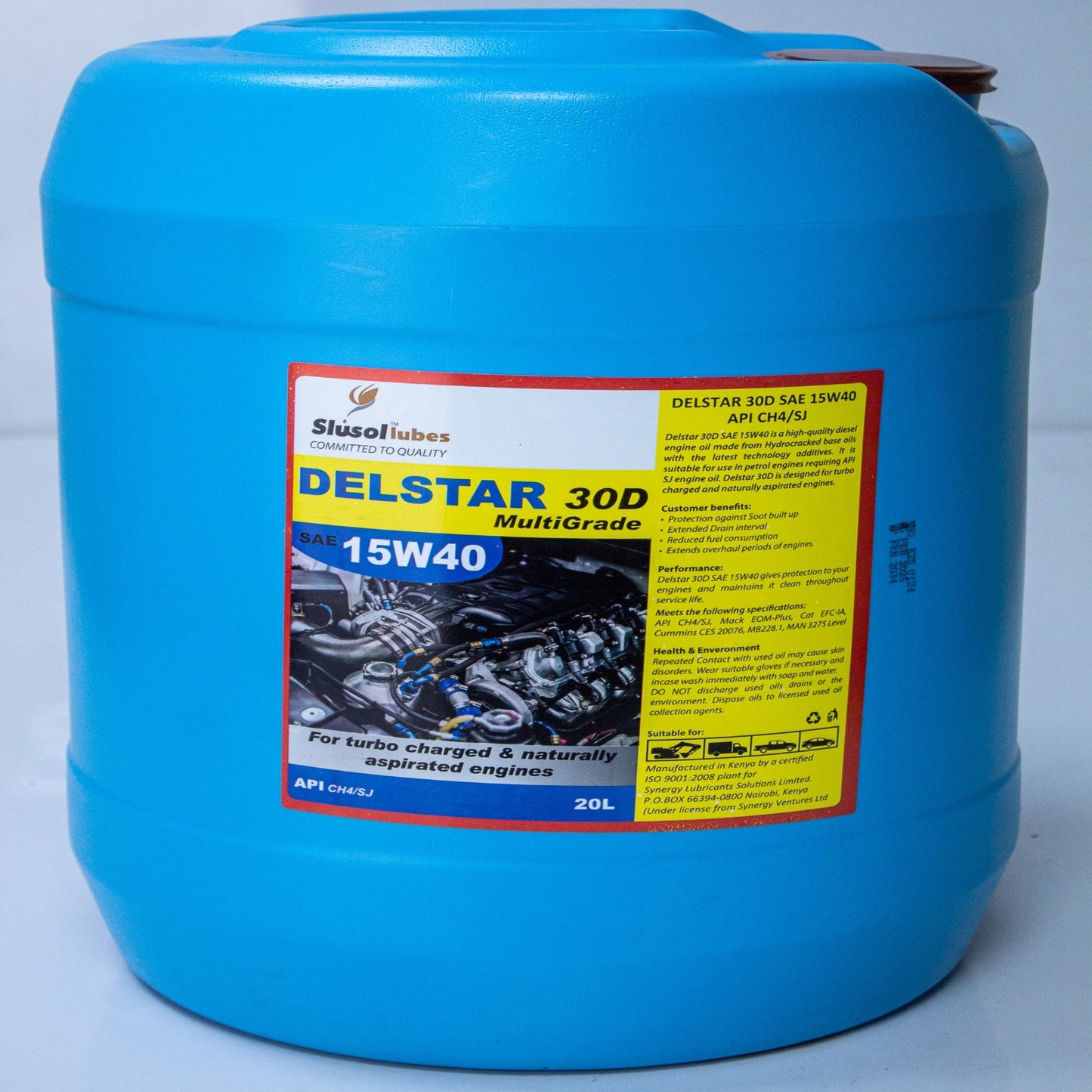 DELSTAR 30D MULTIGRADE  (API CH-4/5J 15W40 )