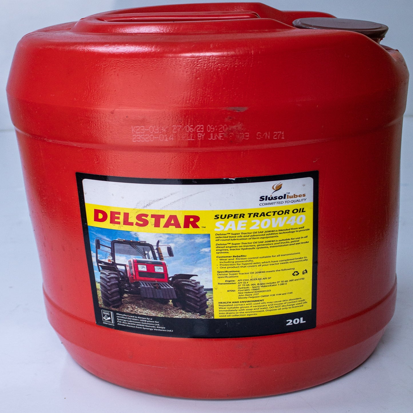 DELSTAR SUPER TRACTOR OIL SAE 20W40