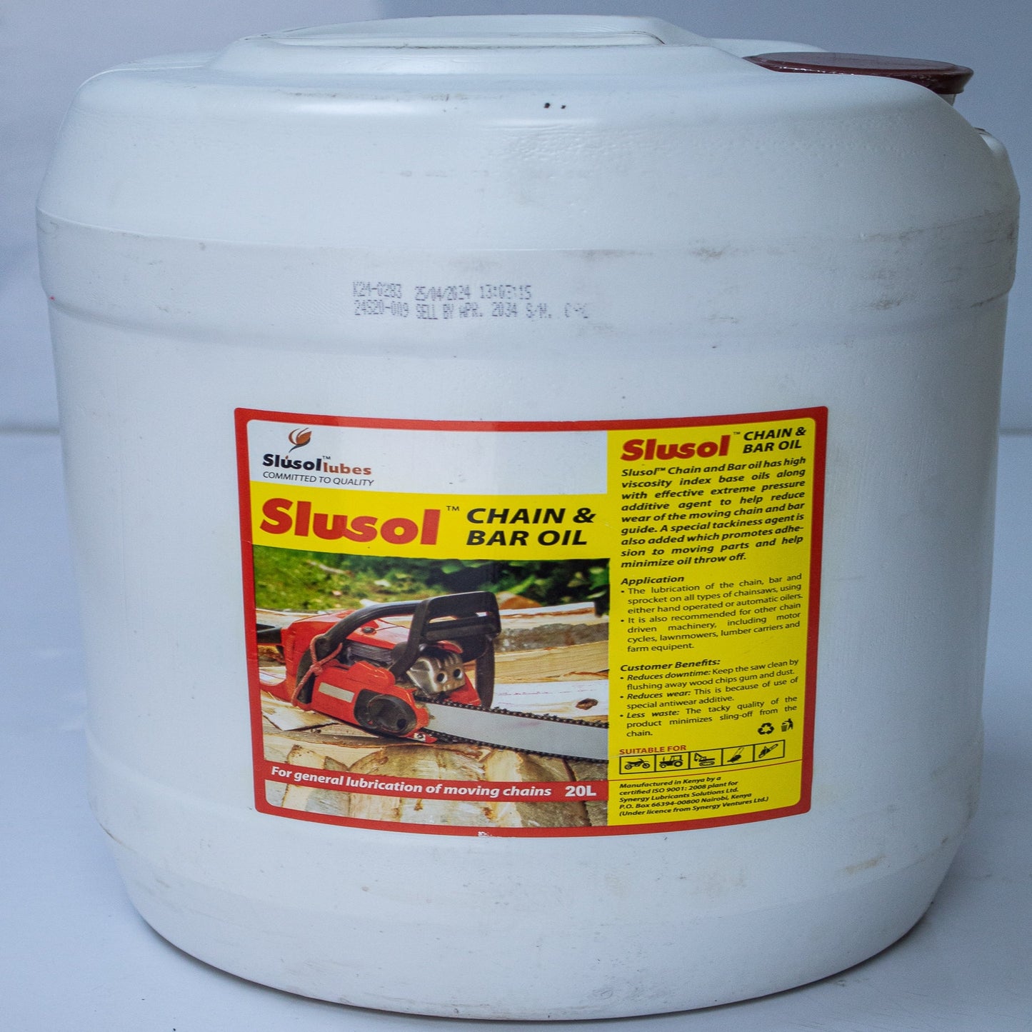 SLUSOL CHAIN & BAR OIL